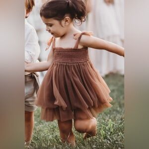 Indie Blue Isa Dress (cedar tulle)